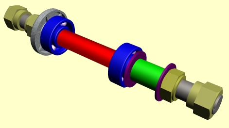 Grimeca front hubs arrangement